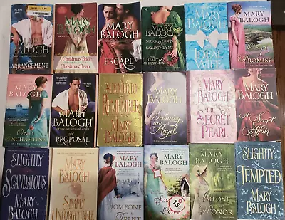 Lot 18 Mary Balogh PB Book Historical Romance Escape/Only A Promise/Someone To.. • $27.95