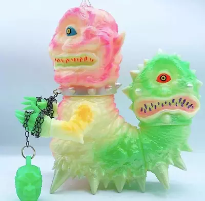 In Stock MVH Worm Luminous Version Rare Collectible Sofubi Figure Toy • $1850