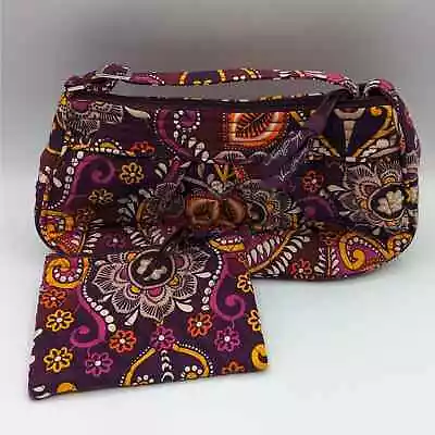 Retired Vera Bradley Frannie Safari Sunset Crossbody Change Shoulder Purse • $29