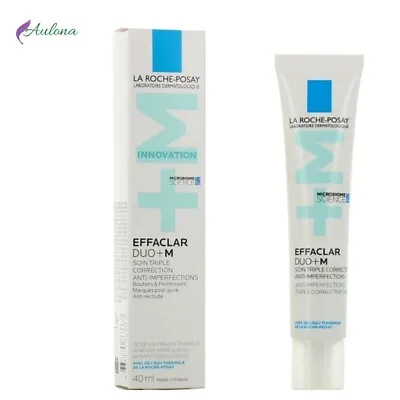 La Roche Posay Effaclar Duo+M Triple-Correction Blemishes & Acne 40ml • $25.99