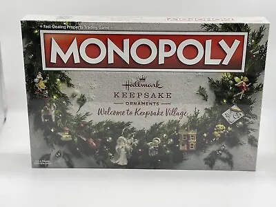 Monopoly Hallmark Keepsake Ornament  Welcome To Keepsake Village  Board Game NIB • $21.50