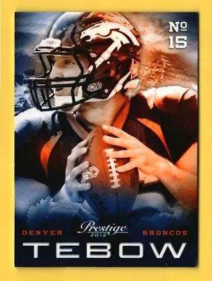 $3.55 • Buy 2012 Prestige #3 Tim Tebow Denver Broncos - Serial # /1500