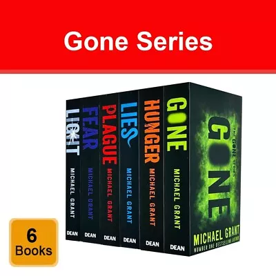 Michael Grant Gone Series Collection 6 Books Set Light Hunger Lies Plague New • £17.80