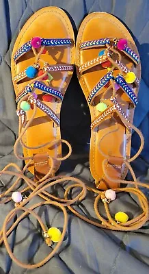Women's Sandals Mossimo 7.5.summer Boho Chic Holidays Party Travel • $10