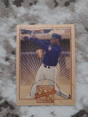 $36 • Buy 1996 Leaf Lumberjacks Ken Griffey Jr Wood Card #'d/5000 - SP