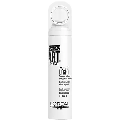 L'Oreal Tecni Art Pure Ring Light Shine Top Coat 150ml Force 1 • £14.66