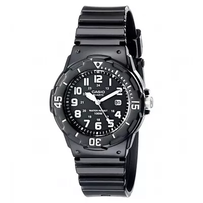 Casio Black Women's Or Girls 100m Analog Sports Watch LRW-200H-1B • $59.95