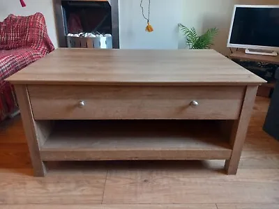 Coffee Table With Storage Drawers Used • £65