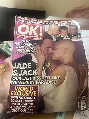 Ok Magazine 10th March 2009 Jade Goody Wedding With Heat Magazine New Inside  • £6