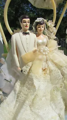 Vintage 1950's Made In Canada Wedding Cake Topper • $10