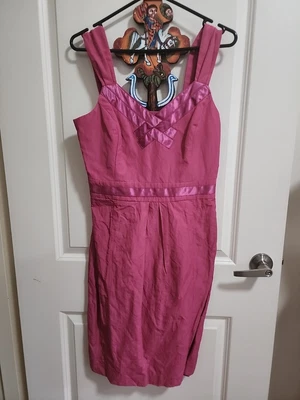 $50 • Buy CUE Pink Pencil Dress, Size 10 BNWT RRP $230