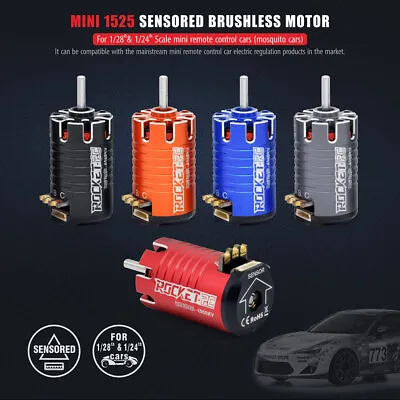 Surpass Hobby Mini 1525 Sensored Brushless Motor For 1/24 1/28 Scale Mini RC Car • £38.86