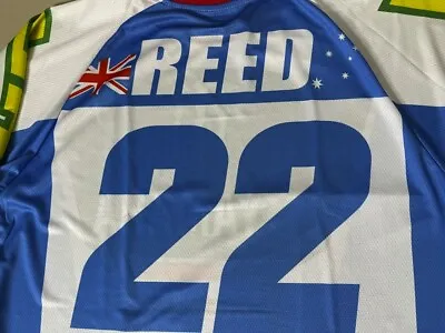 Custom Design Jersey Motocross Supercross Chad Reed Aus Open Sx Yz450f Cr22 • $36.48