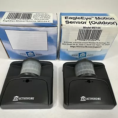 X10 EagleEye Motion Sensor Outdoor MS14A - NEW Lot Of 2 • $19.50