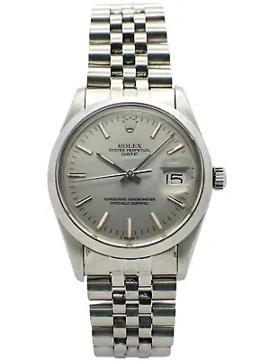 ROLEX Oyster Perpetual Date Automatic Date Watch 15000 Cal.3035 Year 1981 W/Box • $3315