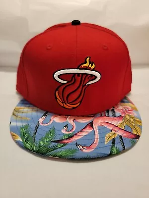 Miami Heat New Era 9Fifty Snapback Hat/Cap Hardwood Classics! 1of 1! *Brand New* • $40