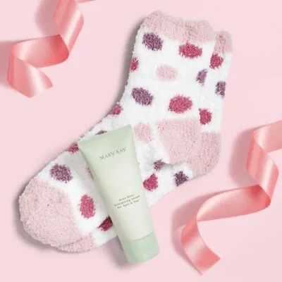 New Mary Kay Mint Bliss Energizing Lotion For Feet & Legs 2023 Ltd Edition Socks • $12