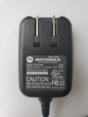 Motorola AC Power Supply Model FMP5185B SPN5185B Phone Charger Mini USB  • $14.97