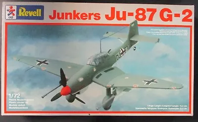 Revell 1/72nd Scale Junkers Ju-87G-2 Kit No. 4153 In Open Box! • $22.19