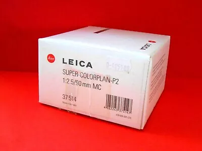 Leica Super-Colorplan – P2 1:2.5/90 Mc Projection Lens -lens # Boxed# • £313.90