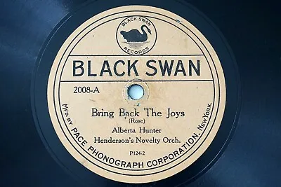 $22.50 • Buy Alberta Hunter Bring Back The Joys Blues 78RPM Black Swan 2008
