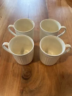 Set Of 4 MIKASA Italian Countryside Coffee Tea Cappuccino Mugs 3 3/4  10oz • $24