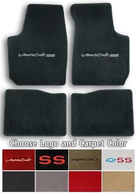 1970-2007 Monte Carlo 4pc Classic Loop Carpet Floor Mats - Choose Color & Logo • $180.99