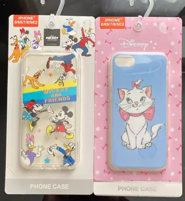 Disney Aristocats Marie Cat & Mickey And Friends IPhone 6/6s/7/8/SE2 Cover • £4.99