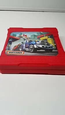 Rare Mattel Matchbox 24 HR Pop Up Play Set Truck Car Garage Car Wash Red  • $24.95