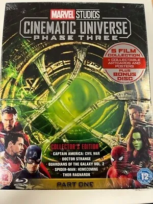 Marvel Studios Cinematic Universe: Phase Three - Part One Blu-ray] [2018] [Regi • £15.99