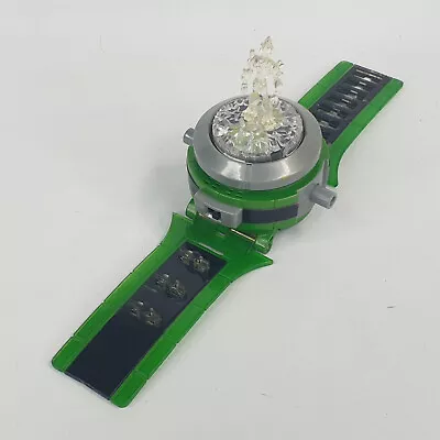 Ben 10 Ultimate OMNITRIX WATCH Alien Cartoon Network Bandai 2008 Inc 1 Crystal • $79.95