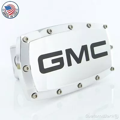 GMC Billet With Allen Bolts Tow Hitch Cover (Chrome) • $55.95