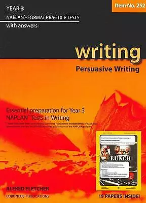 Writing Year 3 NAPLAN* Format Practice Tests  • $44.99