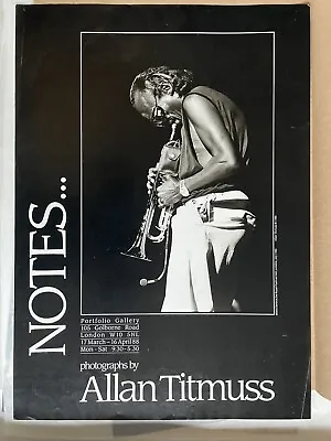 Miles Davis Original Exhibition Poster 1988 • £39