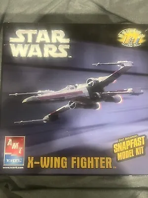 2005 Star Wars X-Wing Fighter AMT ERTL Snapfast Model Kit Skill 2 #38318 • $17.10