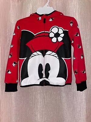 Disney Minnie Mouse Girls Hoodie Size 5/6 • $15.99