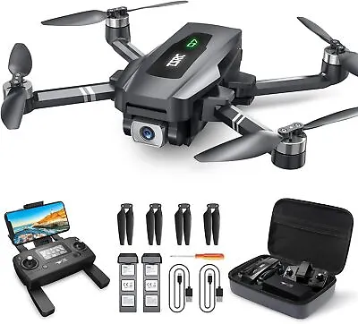 GPS Drone With 4K UHD Camera For Adults TSRC Q7 Foldable FPV RC Quadcopter • $249.99