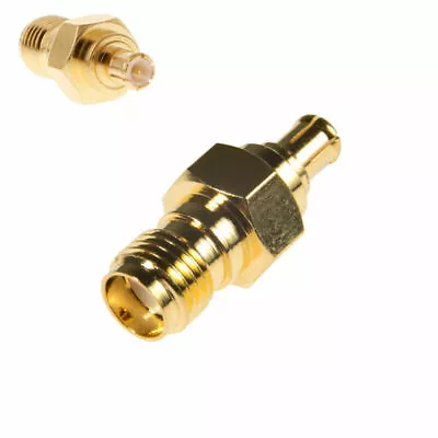 SMA Female - MCX Male LTE WiFi 3g 4g Antenna Converter Adapter Connector RF Jack • £3.25