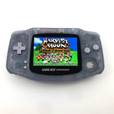 $190 • Buy Glacier 10 Levels Brightness Backlit V2 IPS LCD Gameboy Advance GBA Game Console
