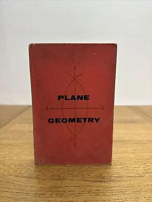 Plane Geometry By Shute Shirk Porter 1957 HC American Book Company  • $10