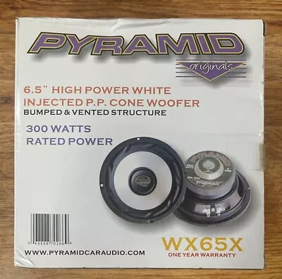 PYRAMID 6.5  300 Watt Car Audio Subwoofer Sub Power Woofer 4 Ohm (Open Box) • $17.99