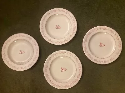 2 Country Living Red Friends 11  Chicken Dinner Plates - Set Of 2 Available = 4 • $21.50