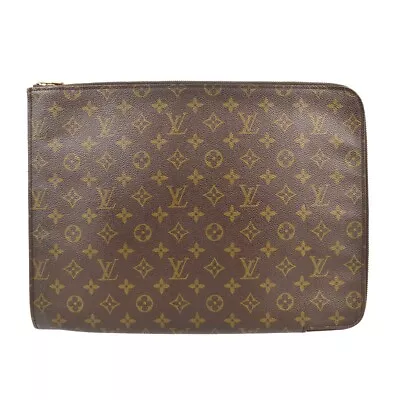 Louis Vuitton Monogram Poche Documents 38 Business Bag  M53456 Th0990 Kk30603 • $200