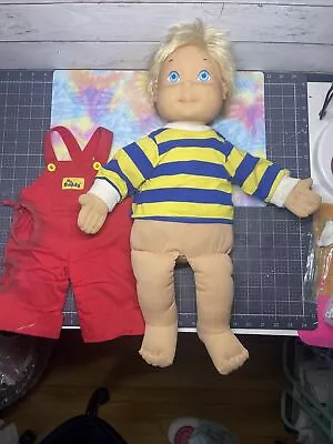 Playskool MY BUDDY 22  Doll Blonde Hair Blue Eyes Vintage 1986 DAMAGED SEE PICS • $20