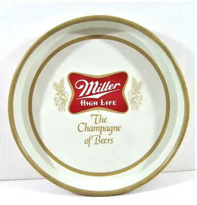 Vintage Miller High Life Beer Tray Logo Image Old Distributor Stock Milwaukee Wi • $39.99