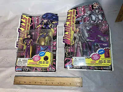 2 1995 Wildc.a.t.s  ActionFigure Doll￼ Void & Voodoo Covert Action Team Figure ￼ • $22