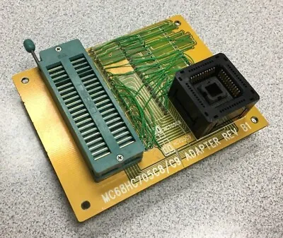 Motorola EPROM Programmer Adapter MC68HC705C8/C9 Rev. B1 Ship Today • $97