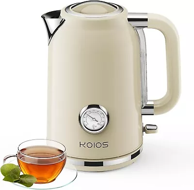 KOIOS Electric Kettle 1.7L 1500W Electric Tea Kettle Thermometer Fast Heating • $47