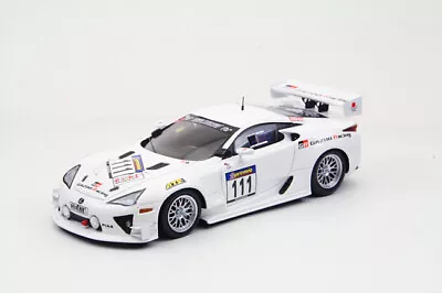 EBBRO 44629 1/43 LEXUS LFA Nurburgring VLN 4 Hour 2011 No. 111 White Resin • £119.35