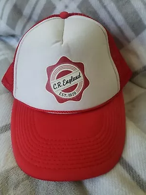 Vintage C.R. England Inc. Trucking Company Est. 1920 Trucker Hat Snapback Cap • $18.50